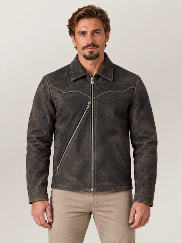 Men's Vintage Vaquero Leather Jacket