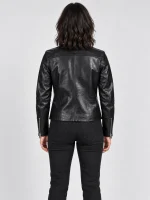 Women's 1960s Flat Track Leather Racing Jacket