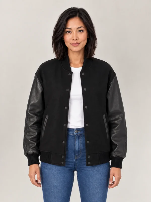 Women's Wool Varsity Jacket