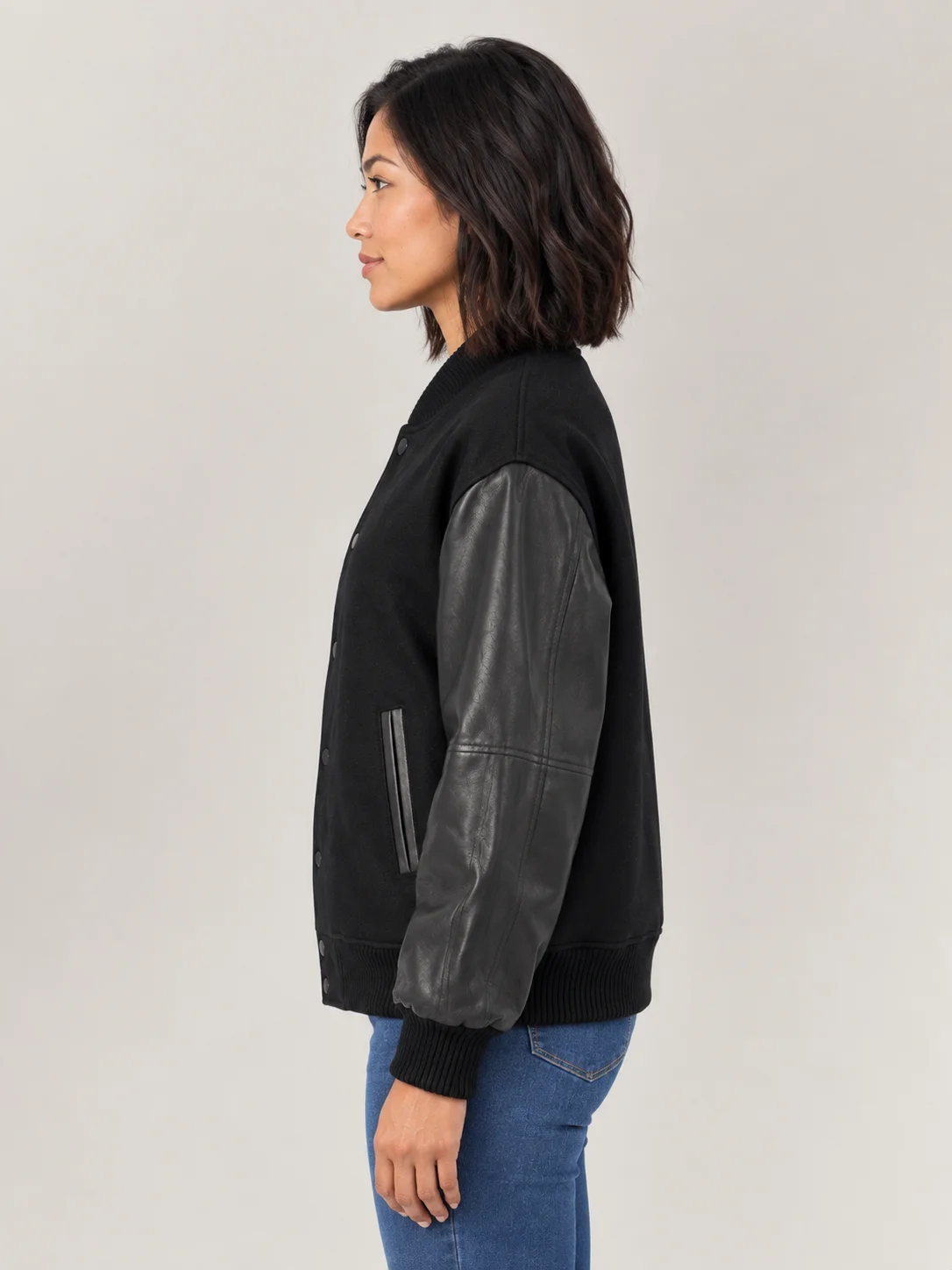 Women's Wool Varsity Jacket