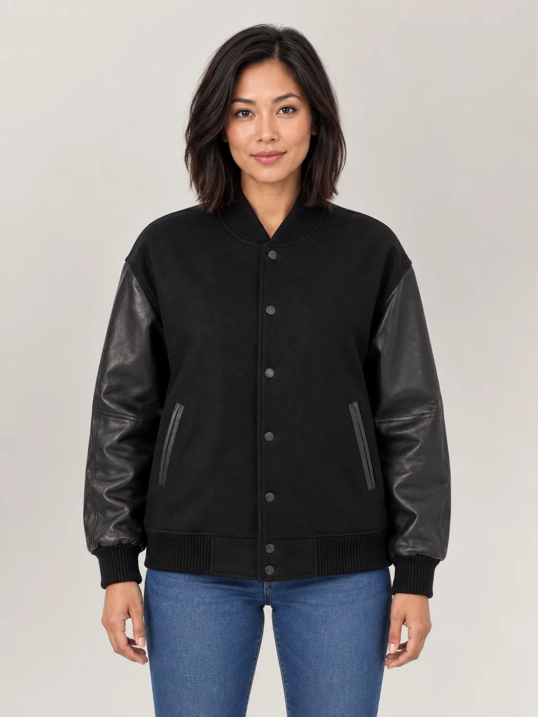 Women's Wool Varsity Jacket