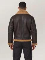 Men's Shearling Welder leather Jacket