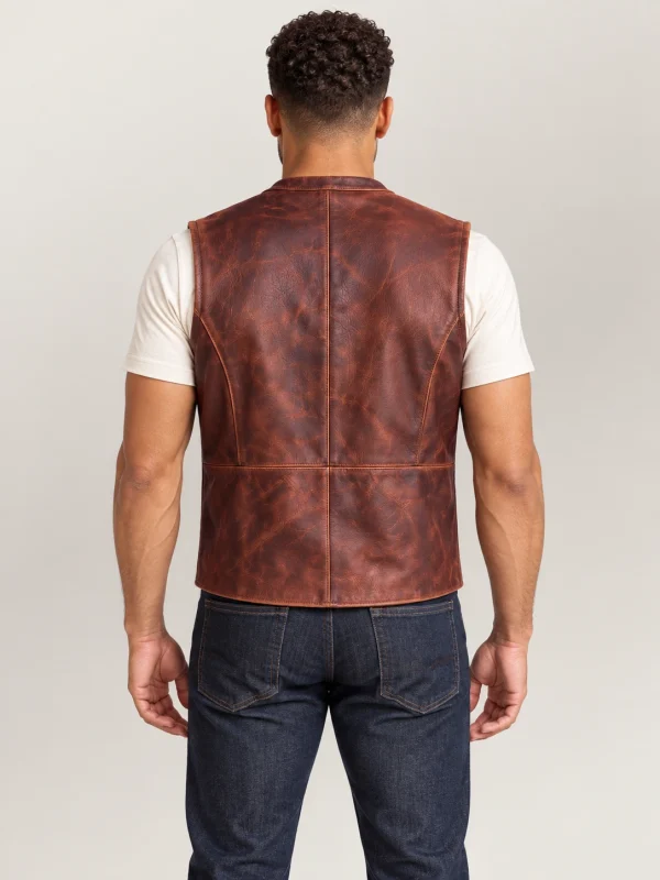 Atique Brown Vest (7)