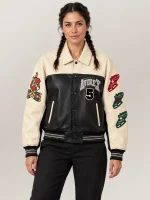 Women's Avirex NorthWest Wild Bears Leather Jacket