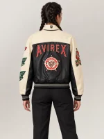 Women's Avirex NorthWest Wild Bears Leather Jacket