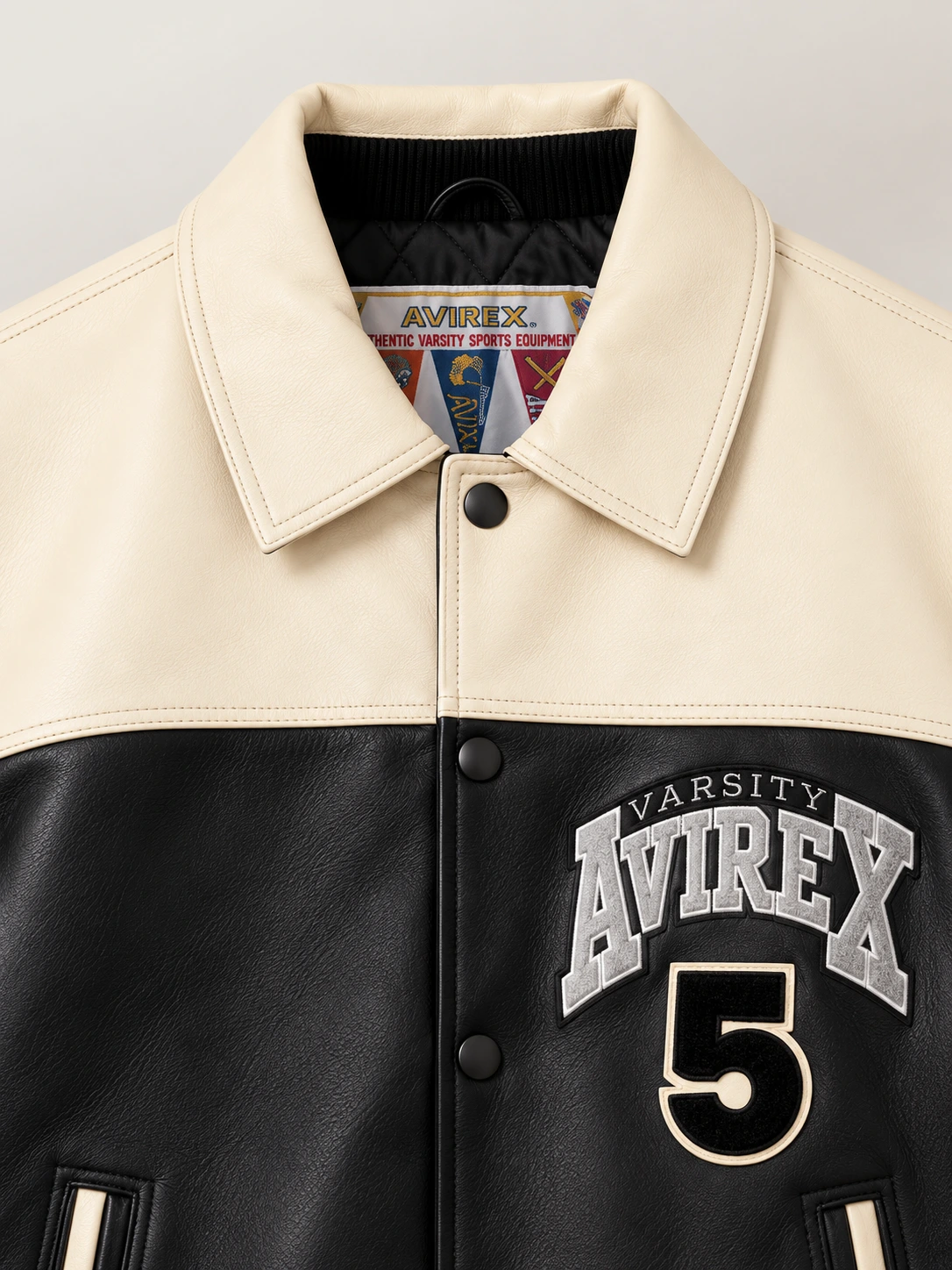 Women's Avirex NorthWest Wild Bears Leather Jacket