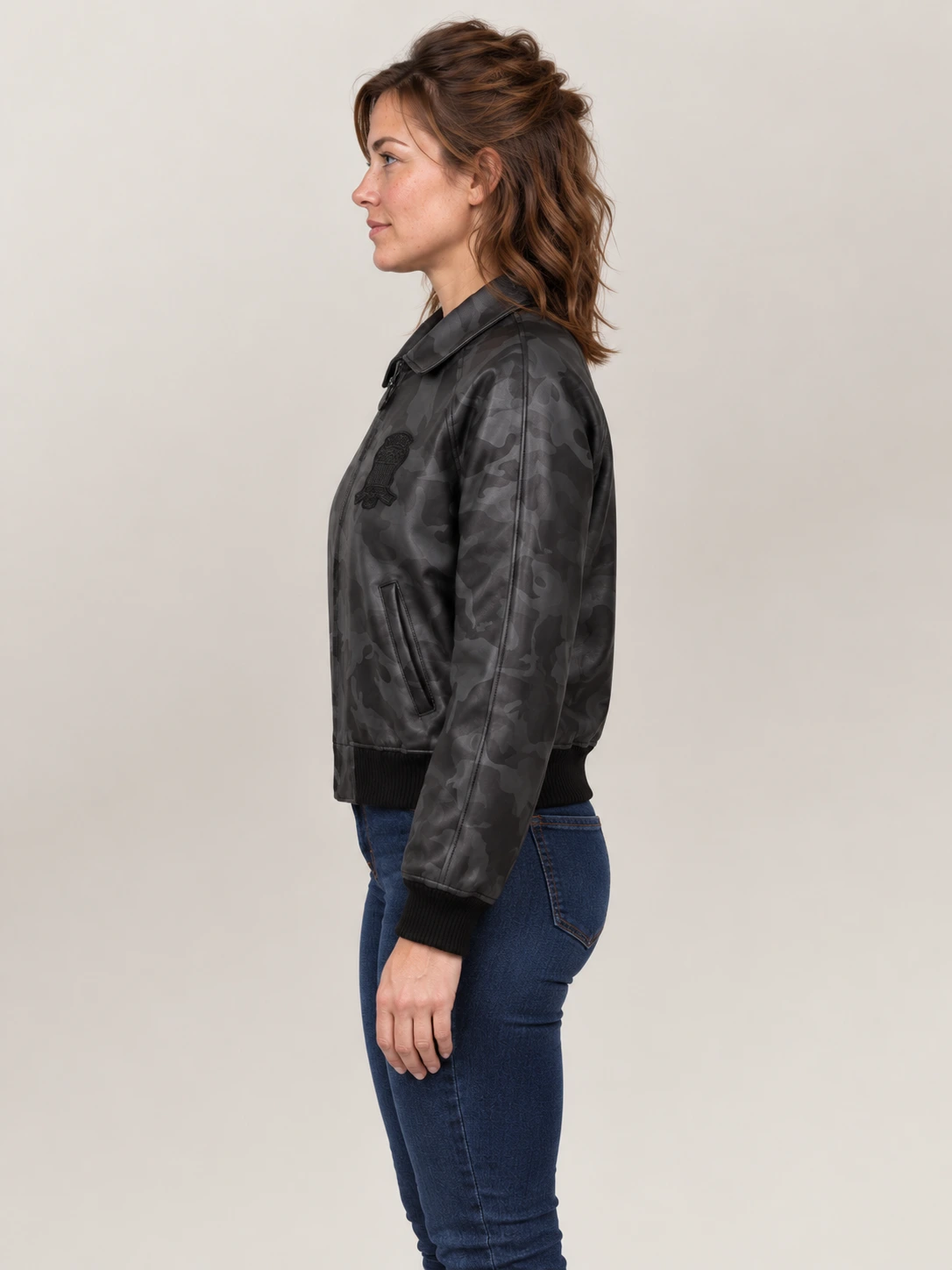 Women's Avirex Limited Edition Camo Icon Jacket