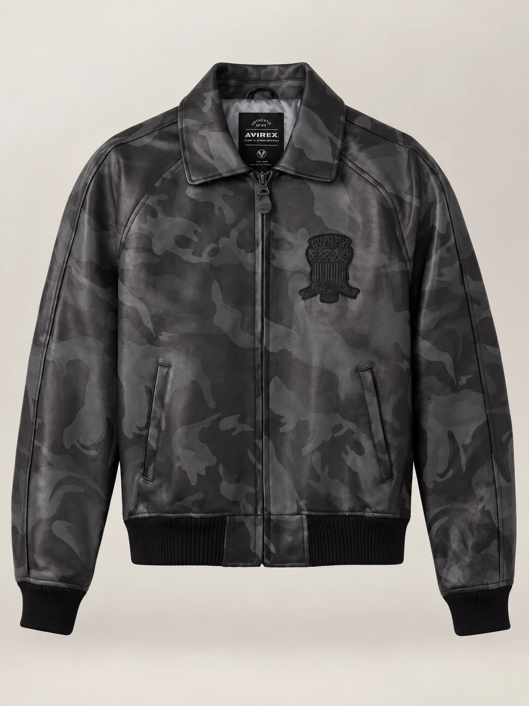 Women's Avirex Limited Edition Camo Icon Jacket