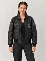 Women's Avirex Vintage Flight A2 Leather Jacket