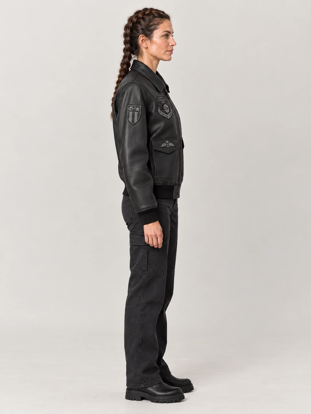 Women's Avirex Vintage Flight A2 Leather Jacket