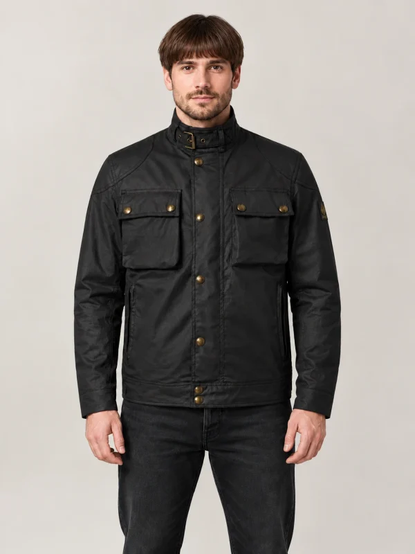 Men's Black Race Master Icon Jacket