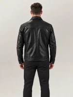 Men's Tropea Black Leather Jacket