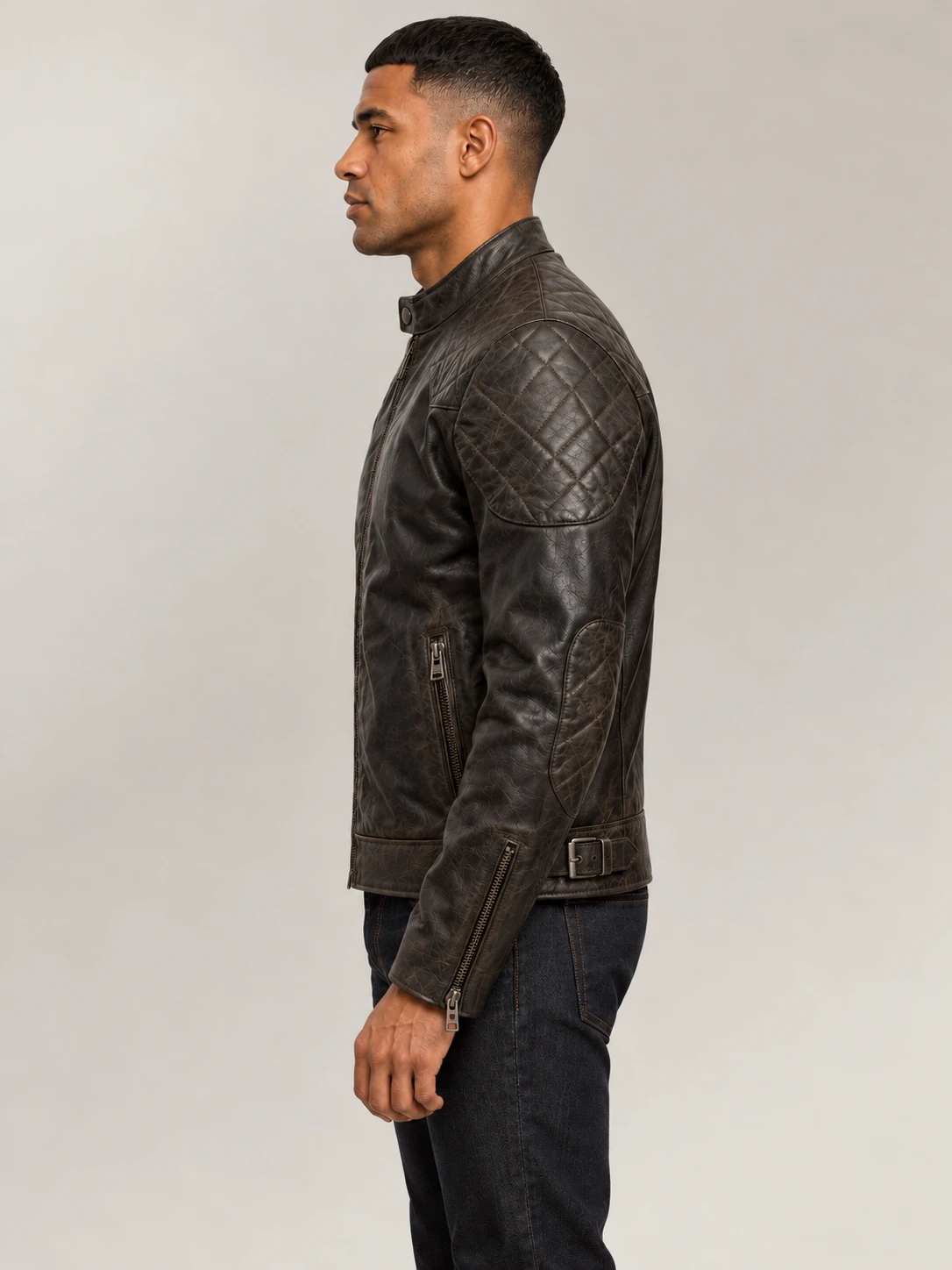 Men's Outlaw Icon Leather Jacket