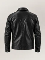 Men's Tropea Black Leather Jacket