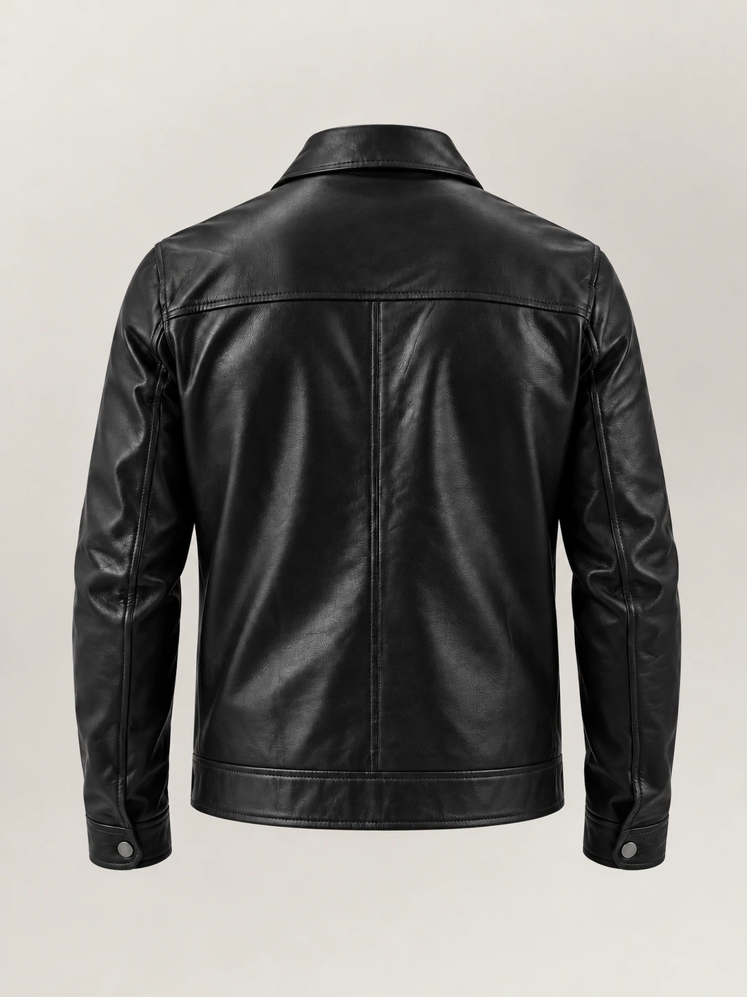 Men's Tropea Black Leather Jacket
