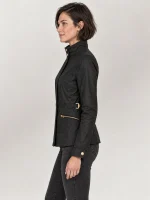 Women's Black Madison Cotton Jacket