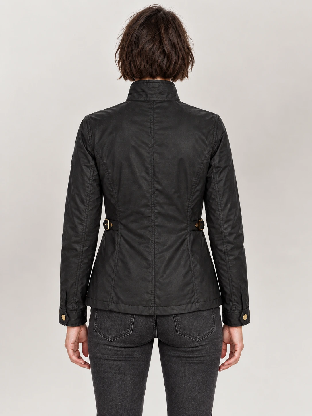 Women's Black Madison Cotton Jacket