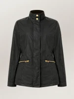 Women's Black Madison Cotton Jacket