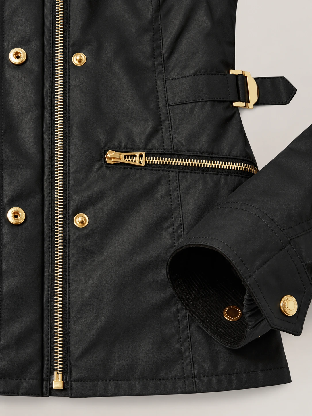 Women's Black Madison Cotton Jacket