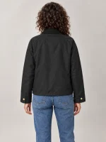 Women's Black Cyan Jacket