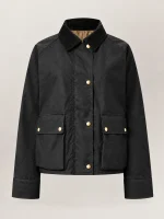 Women's Black Cyan Jacket