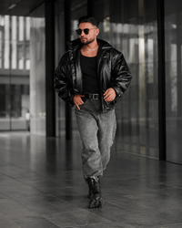 Men's Bomber Leather Jackets