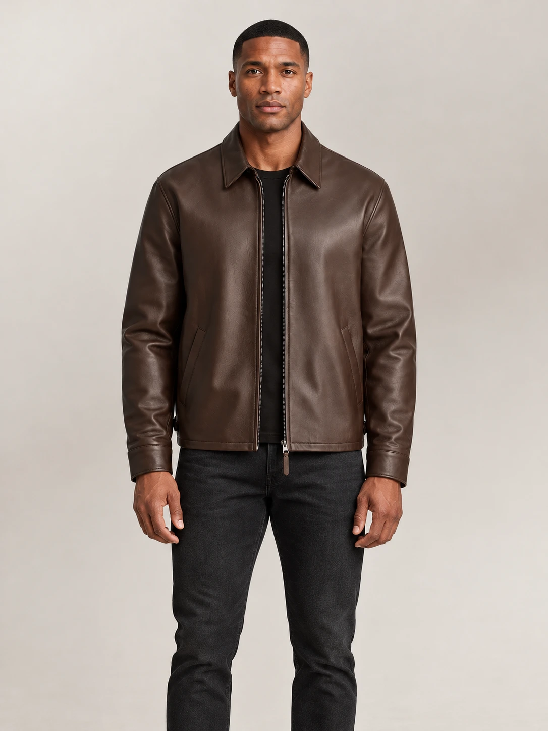 Men's Bayville Leather Jacket