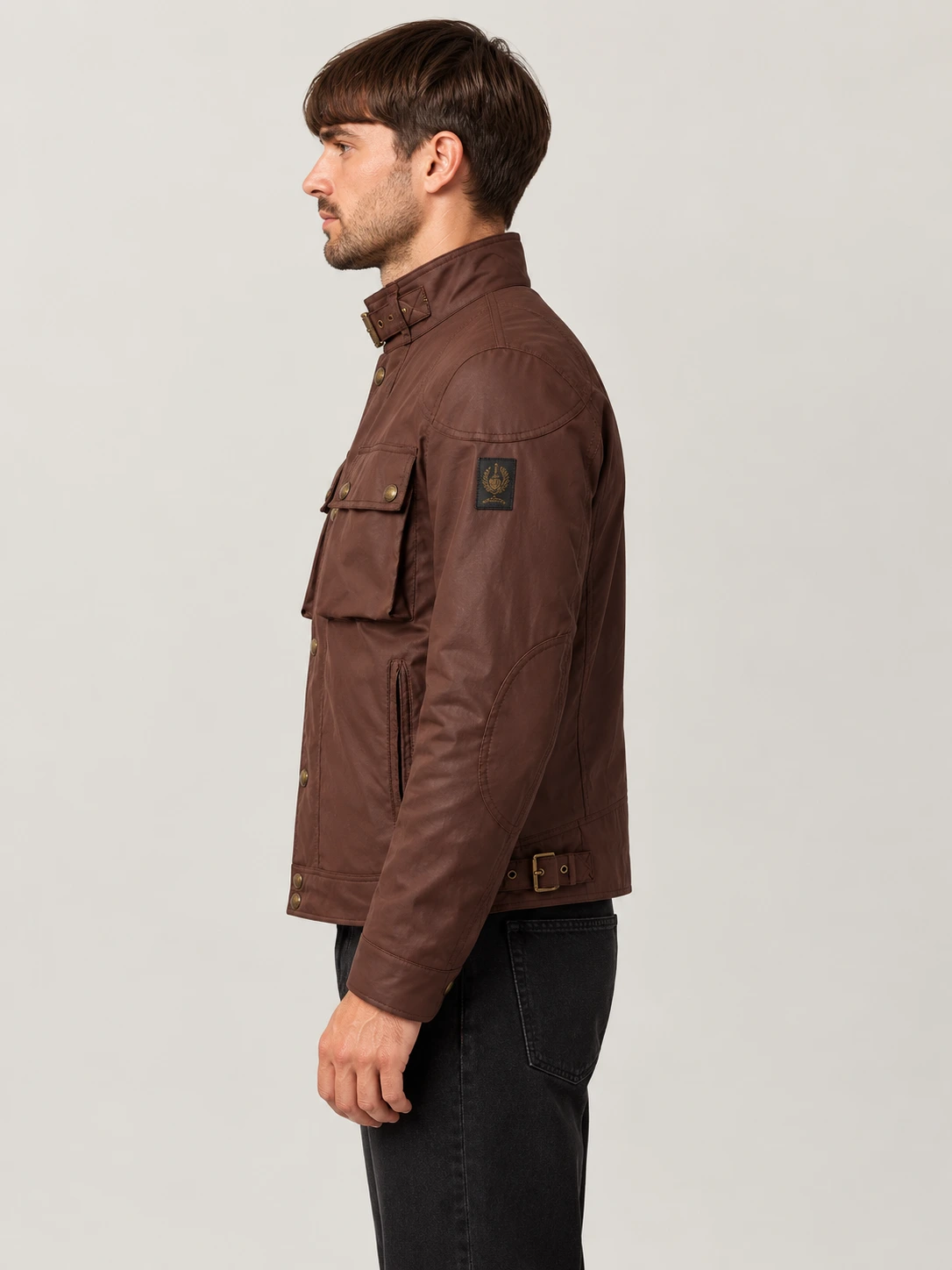 Men's Oxblood Race Master Icon Jacket