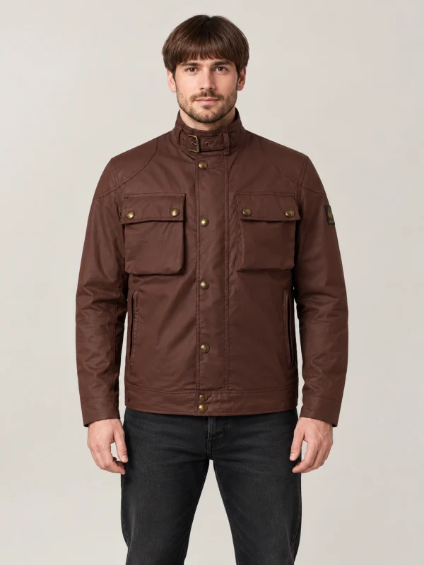 Men's Oxblood Race Master Icon Jacket