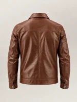 Men's Tropea Brown Leather Jacket