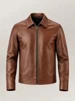 Men's Tropea Brown Leather Jacket