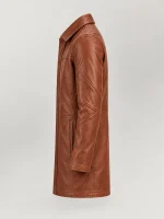 Men's Sardegna Brown Leather Coat