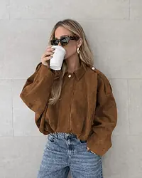 Women's Brown Leather Jackets