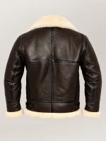 Men's Prime Trentino B3 Brown Real Shearling Bomber Jacket
