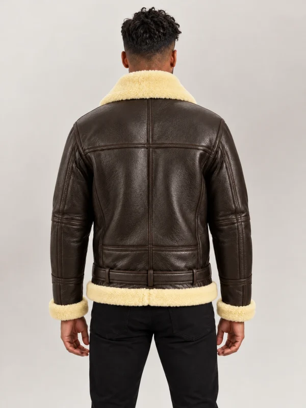 Brown shearling 2