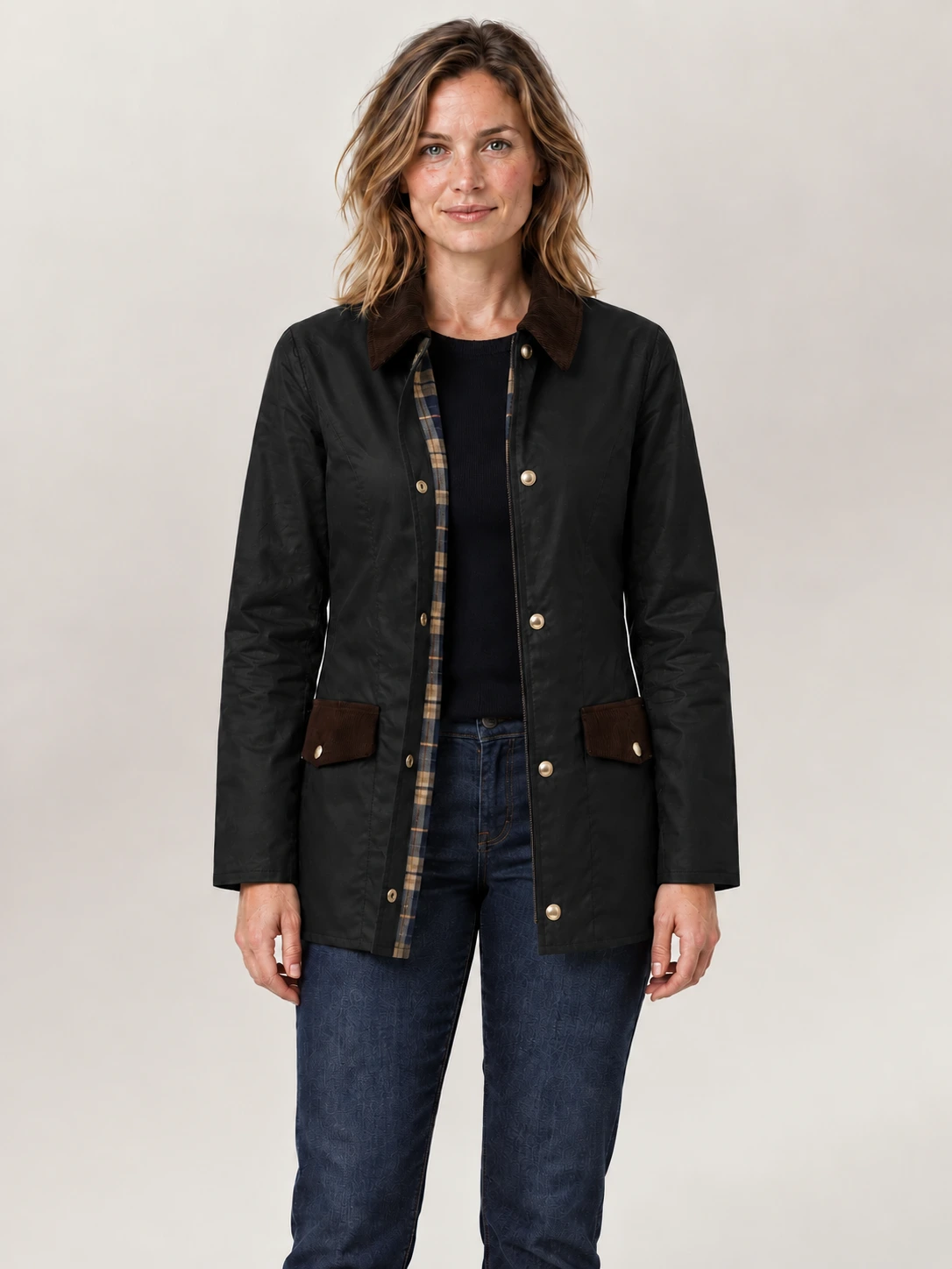 Women's Black Burghley Jacket
