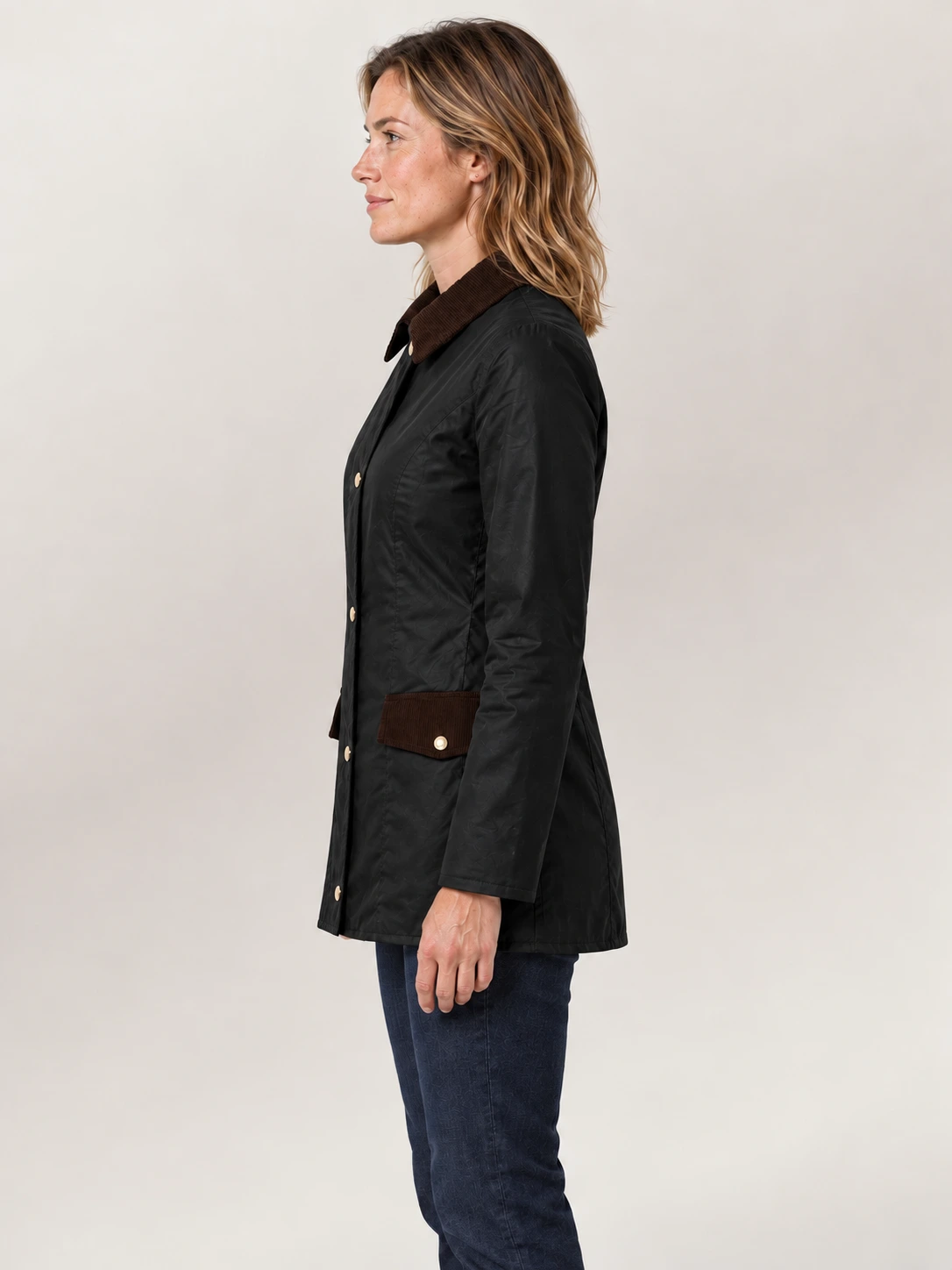Women's Black Burghley Jacket
