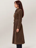 Women's TT Trench Leather Coat