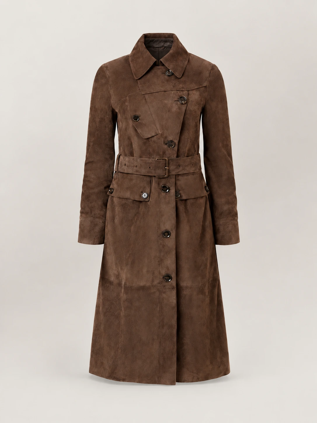Women's TT Trench Leather Coat