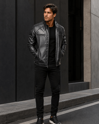 Men's Cowhide Leather Jackets
