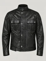 Men's Black Brooklands Motorcycle Jacket