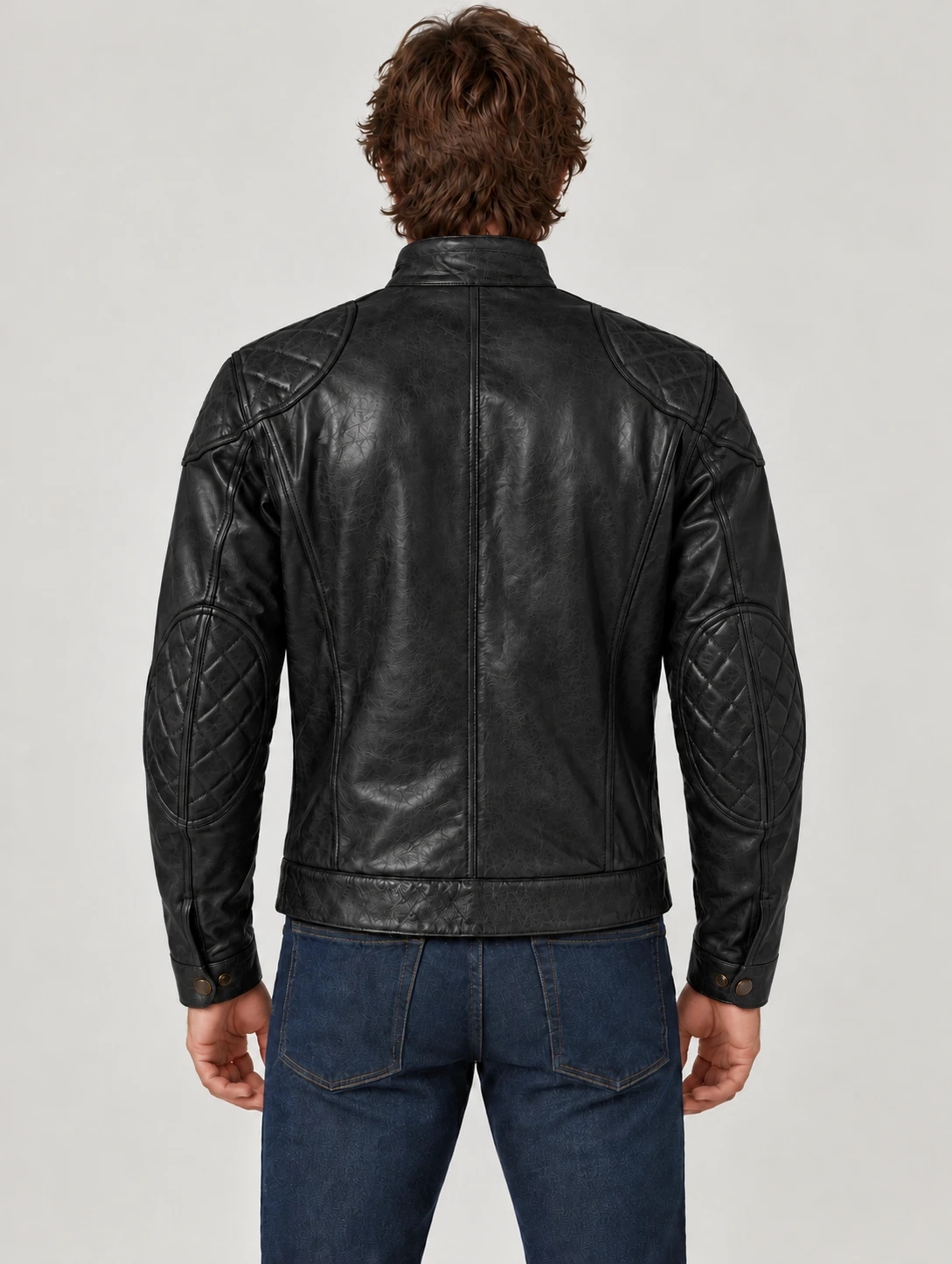 Men's Black Brooklands Motorcycle Jacket