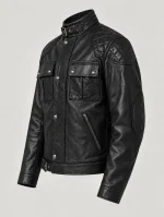 Men's Black Brooklands Motorcycle Jacket