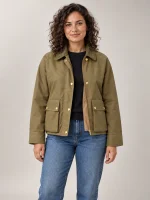 Women's Dark Dune Cyan Jacket
