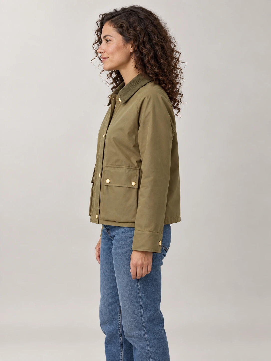 Women's Dark Dune Cyan Jacket
