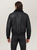 Men's Northwind Fur Collar Leather Jacket