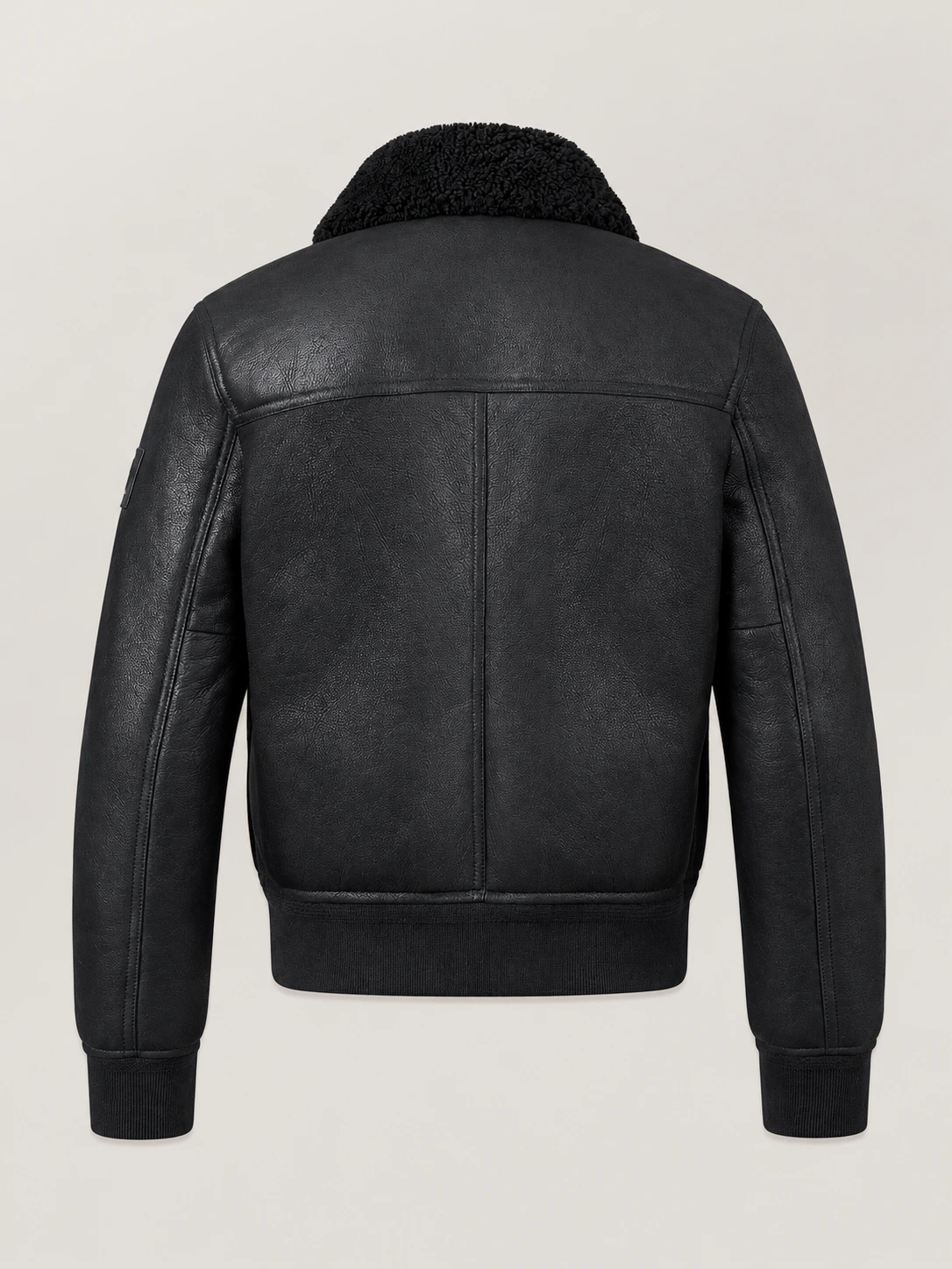 Men's Northwind Fur Collar Leather Jacket