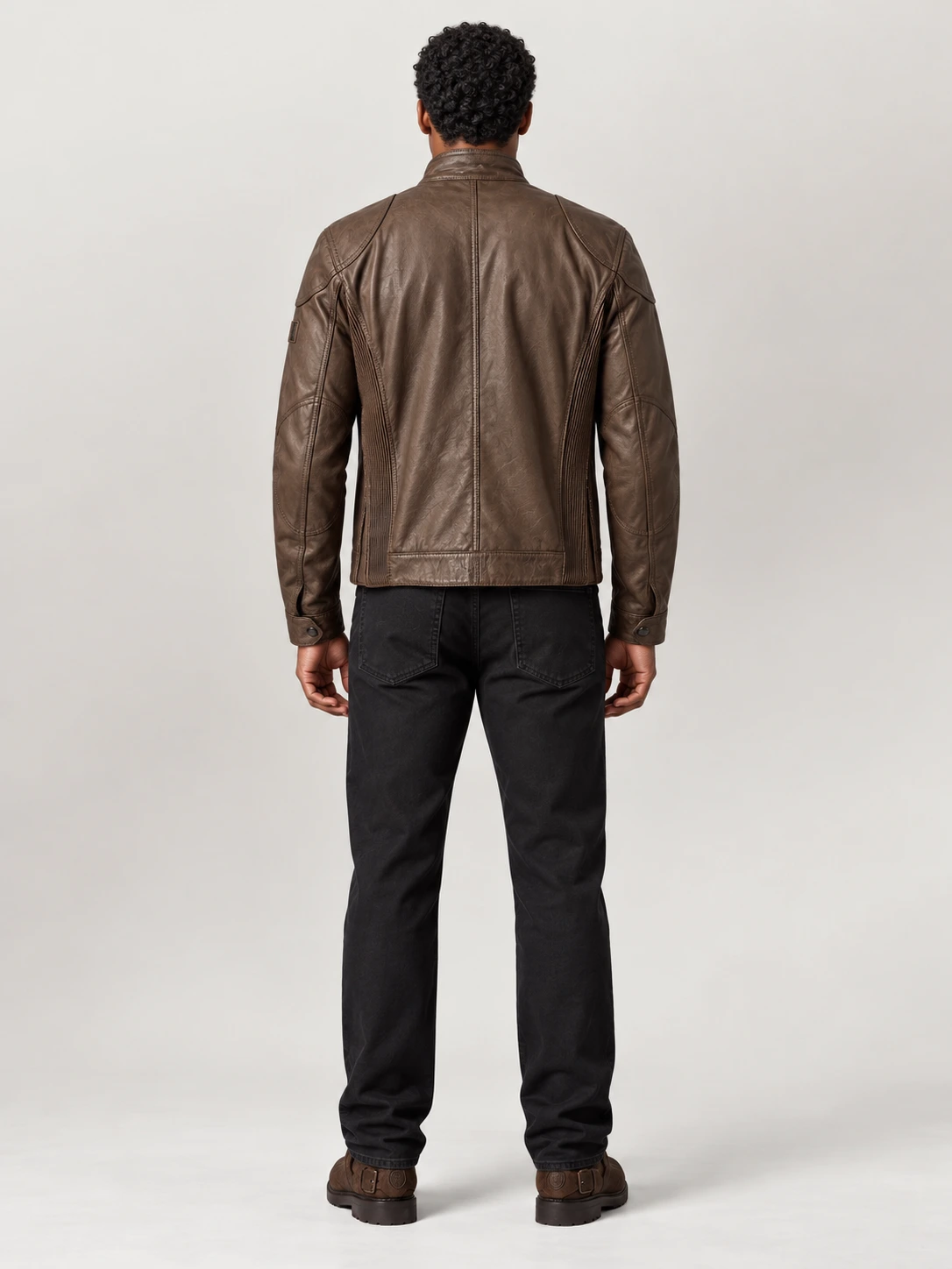 Men's Gangster Leather Jacket