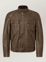 Men's Gangster Leather Jacket