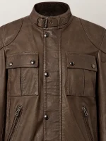 Men's Gangster Leather Jacket